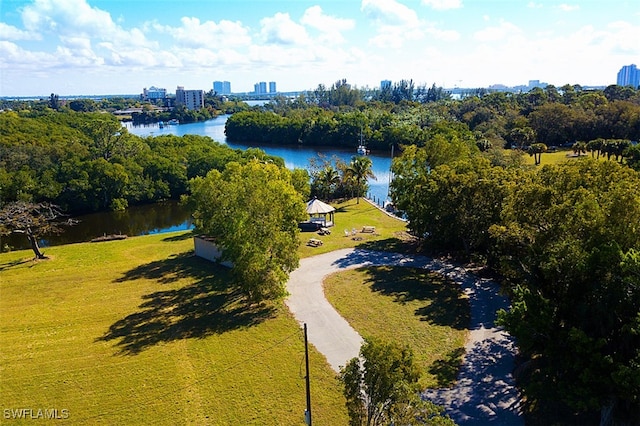 12740 Seaside Key Ct, North Fort Myers, FL 33903 - view of urban area featuring a nearby body of water and a tree filled landscape