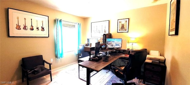 3268 Aralia Ct E, Alva, FL 33920 - home office featuring baseboards
