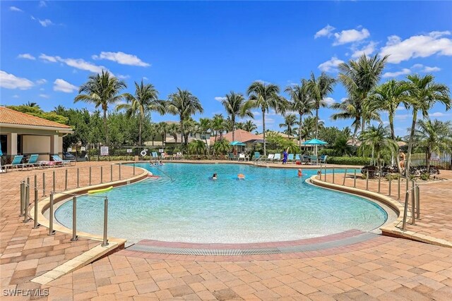 9190 Water Tupelo Rd, Fort Myers, FL 33912 - pool featuring a patio