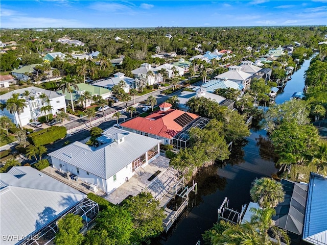 27080 Flamingo Dr, Bonita Springs, FL 34135 - aerial view with a residential view and a water view
