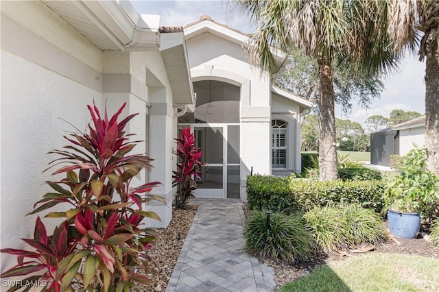 8815 Naples Heritage Dr Unit D9, Naples, FL 34112 - entrance to property with stucco siding