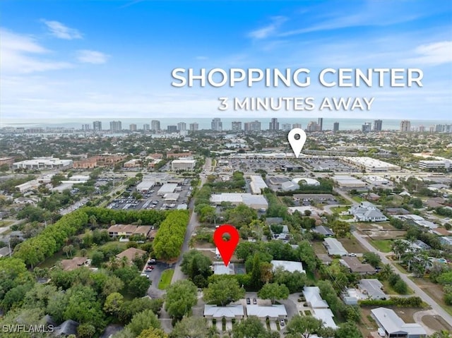 1147 Shady Rest Ln, Naples, FL 34103 - view of property location with city skyline