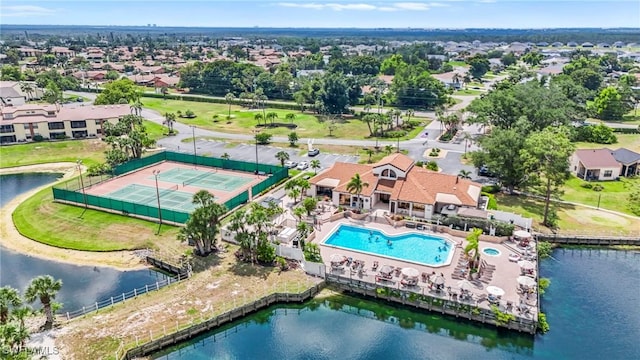 17150 Ravens Roost Unit 3, Fort Myers, FL 33908 - aerial view with a water view