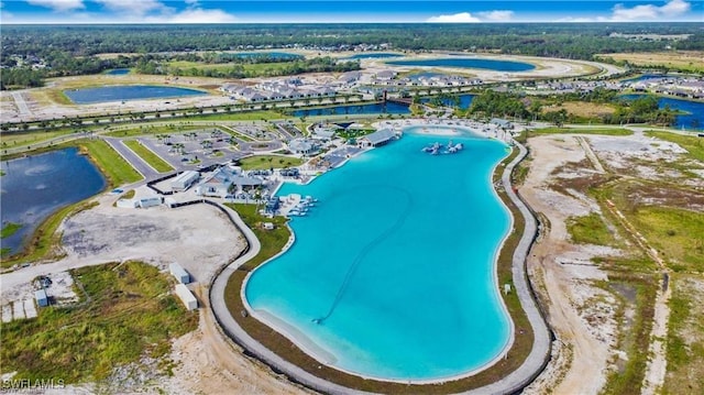 8880 Cascade Price Cir, North Fort Myers, FL 33917 - aerial view of property's location featuring a large body of water