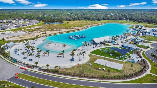 8880 Cascade Price Cir, North Fort Myers, FL 33917 - drone / aerial view of a nearby body of water