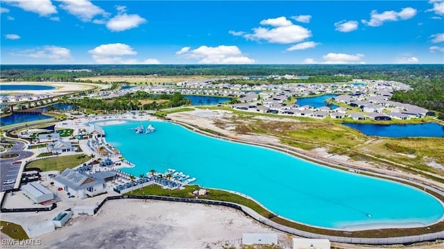 8880 Cascade Price Cir, North Fort Myers, FL 33917 - drone / aerial view of a nearby body of water