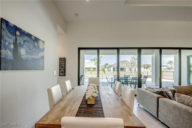 308 SW 13th Ct, Cape Coral, FL 33991 - dining room with light wood-style floors