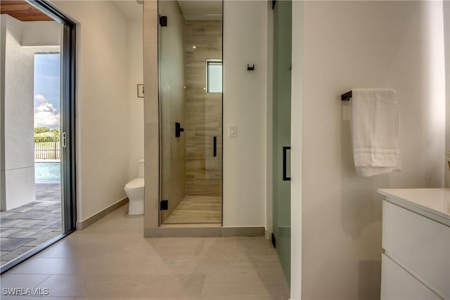 308 SW 13th Ct, Cape Coral, FL 33991 - full bathroom with vanity and a shower stall