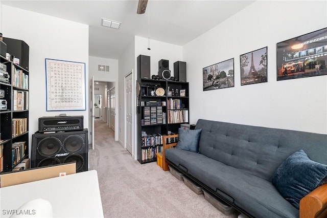 2926 Citrus St, Naples, FL 34120 - sitting room featuring carpet flooring