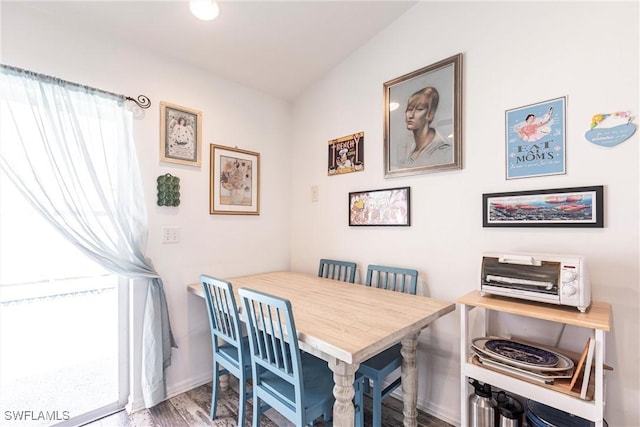 513 SE 27th Ter, Cape Coral, FL 33904 - dining space with wood finished floors