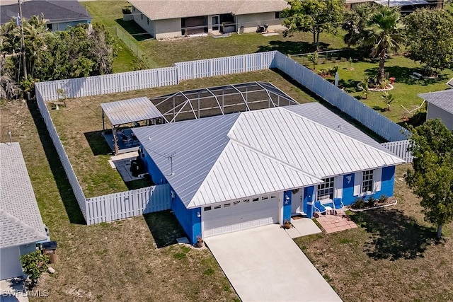 513 SE 27th Ter, Cape Coral, FL 33904 - birds eye view of property