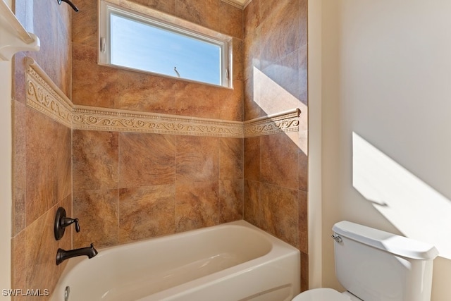 10326 Wishing Stone Ct, Bonita Springs, FL 34135 - full bath with toilet and shower / washtub combination