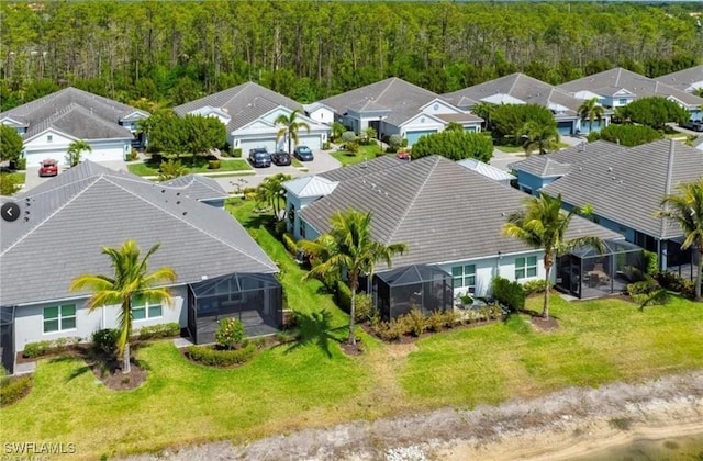 2138 Marquesa Cir, Naples, FL 34112 - aerial view of residential area featuring a forest