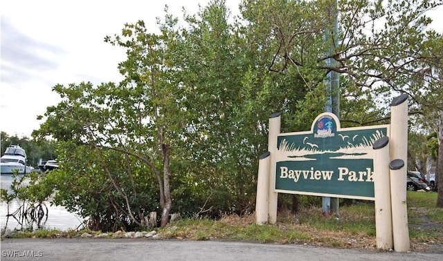 2631 Becca Ave, Naples, FL 34112 - view of community sign