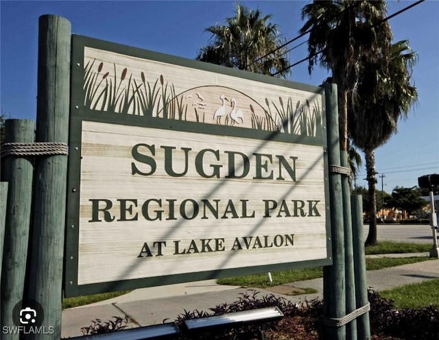 2631 Becca Ave, Naples, FL 34112 - view of community sign