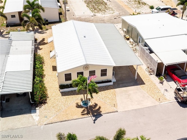 drone / aerial view
