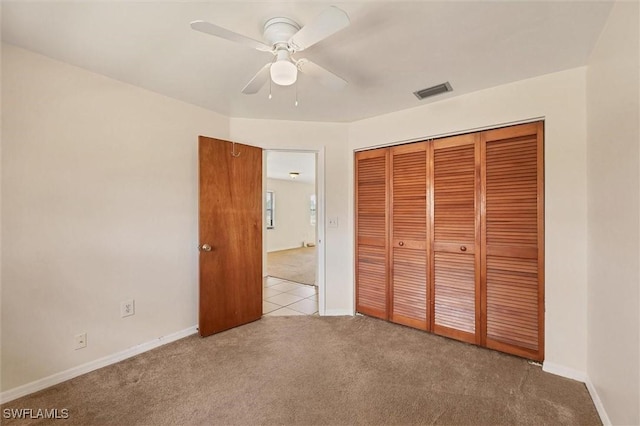 26136 Explorer Rd, Punta Gorda, FL 33983 - unfurnished bedroom with carpet flooring, a closet, and baseboards
