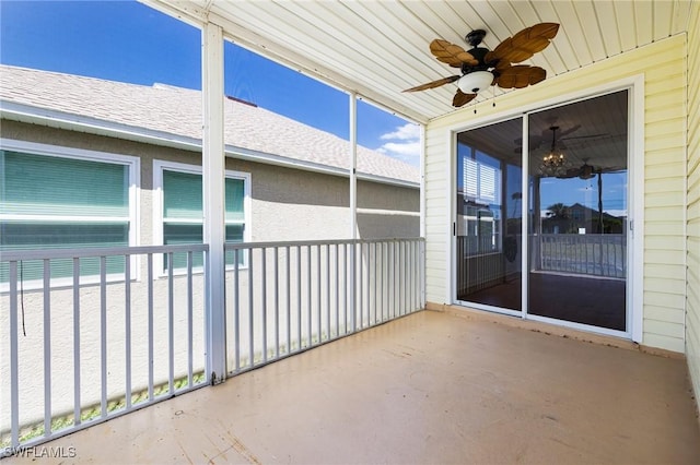 6081 Waterway Bay Dr, Fort Myers, FL 33908 - exterior space featuring ceiling fan