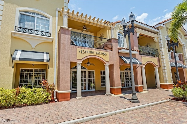 view of property