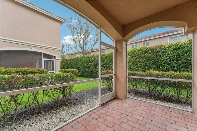 17577 Cherry Ridge Ln, Fort Myers, FL 33967 - view of unfurnished sunroom