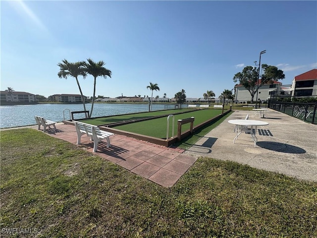 11170 Caravel Cir Unit 210, Fort Myers, FL 33908 - view of home's community featuring a yard and a water view