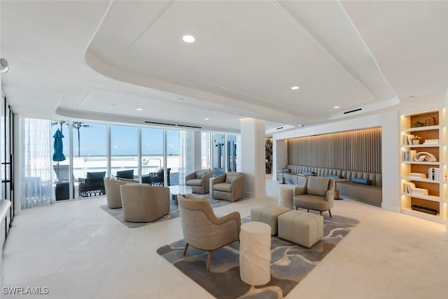 view of community lobby