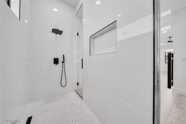 2138 SW 3rd Ave, Cape Coral, FL 33991 - full bathroom with a walk in shower and recessed lighting