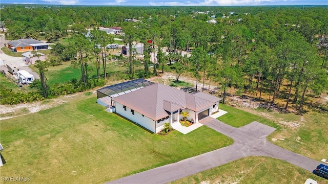 2343 Oil Well Rd, Naples, FL 34120 - aerial view featuring a forest view