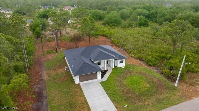 aerial view
