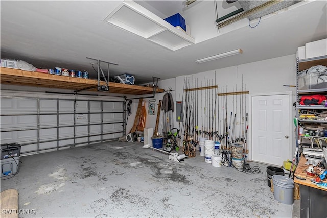 1633 Barbarosa Ct, Marco Island, FL 34145 - garage featuring electric panel