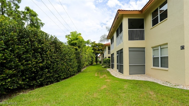 6645 Huntington Lakes Cir Unit 201, Naples, FL 34119 - view of yard