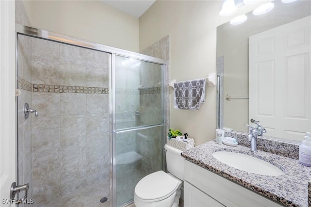 9102 Limestone Ln, Naples, FL 34120 - full bath with vanity and a stall shower