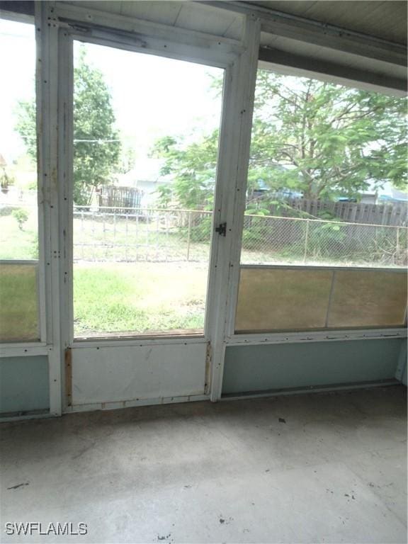 18215 Iris Rd, Fort Myers, FL 33967 - view of unfurnished sunroom