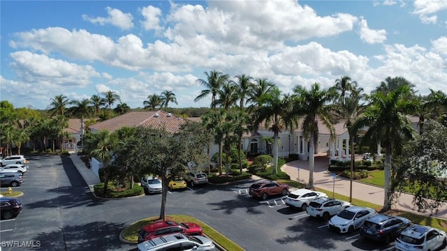 view of street with a residential view