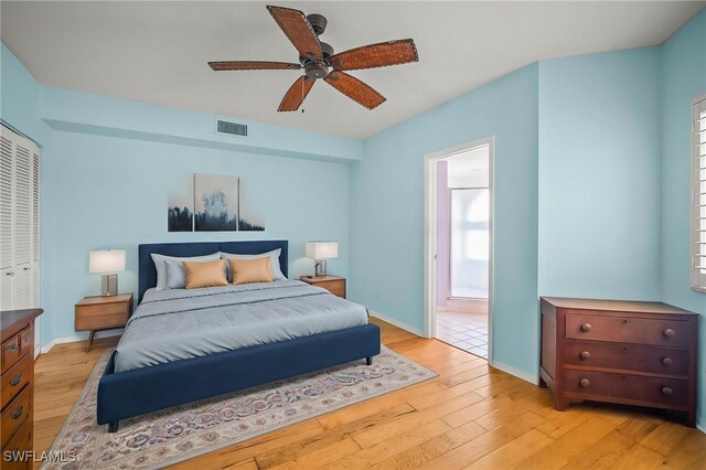 2651 Citrus Lake Dr Unit D203, Naples, FL 34109 - bedroom featuring light wood finished floors, multiple windows, and visible vents