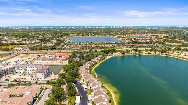2651 Citrus Lake Dr Unit D203, Naples, FL 34109 - drone / aerial view with a city view and a water view