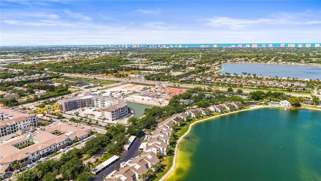 2651 Citrus Lake Dr Unit D203, Naples, FL 34109 - birds eye view of property featuring a view of city and a water view