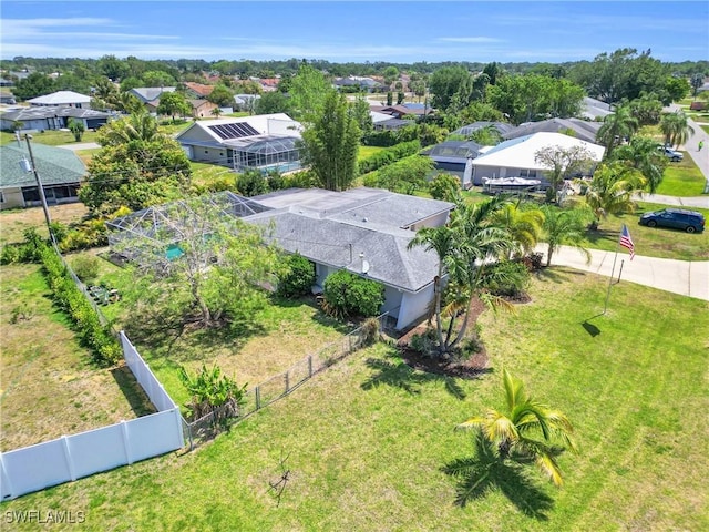 1514 Canal St, Lehigh Acres, FL 33936 - drone / aerial view with a residential view