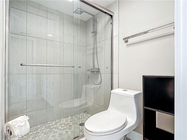 1320 Blue Point Ave Unit 2, Naples, FL 34102 - bathroom with toilet and a stall shower