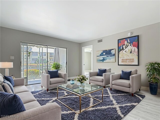 1320 Blue Point Ave Unit 2, Naples, FL 34102 - living area with baseboards