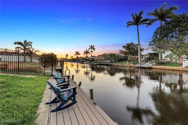 2135 SE 15th St, Cape Coral, FL 33990 - dock with a water view