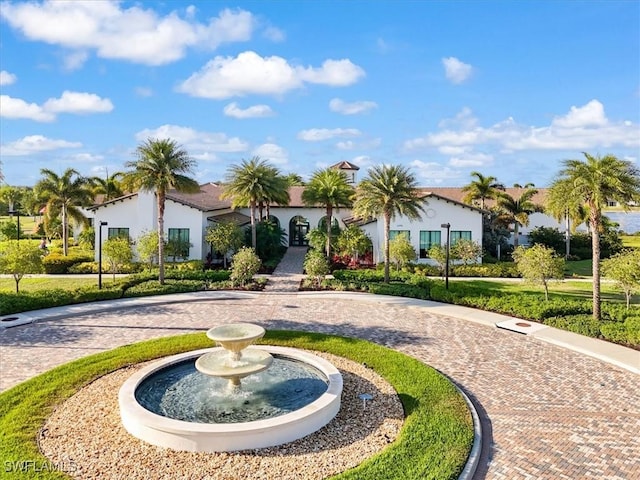 5448 Agostino Way, Ave Maria, FL 34142 - view of property's community featuring curved driveway