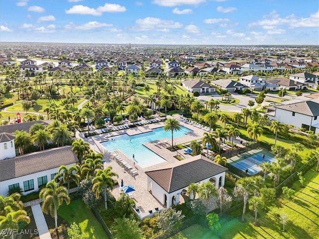 5448 Agostino Way, Ave Maria, FL 34142 - bird's eye view featuring a residential view