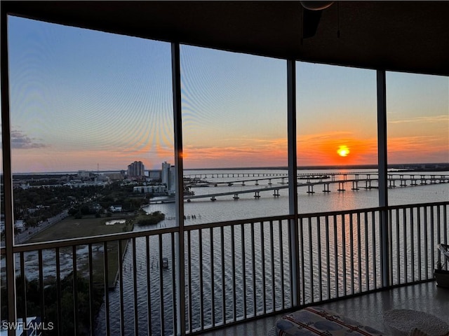 2743 1st St Unit 1803, Fort Myers, FL 33916 - balcony featuring a water view