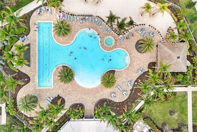 aerial view