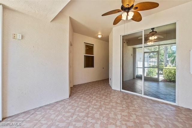 20657 Country Barn Dr, Estero, FL 33928 - view of patio / terrace with a ceiling fan