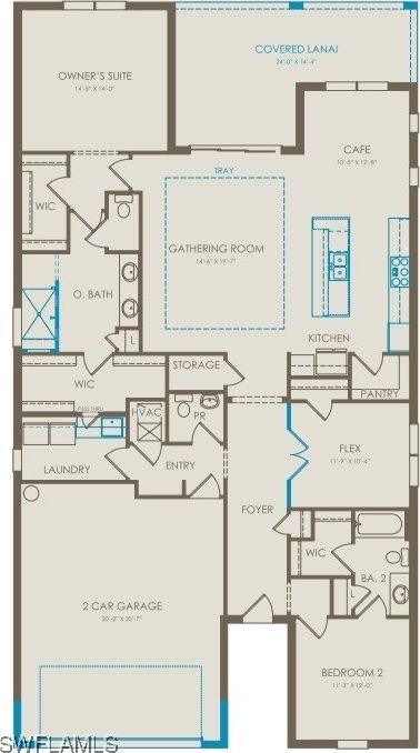 7060 Del Webb Oak Creek Blvd, North Fort Myers, FL 33917 - room layout