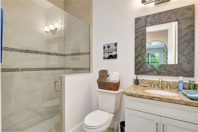 14501 Marsala Way, Naples, FL 34109 - full bath featuring a shower stall and vanity