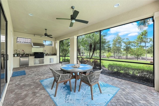 14501 Marsala Way, Naples, FL 34109 - sunroom / solarium with healthy amount of natural light