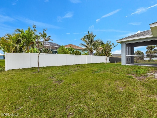 1512 NW 31st Ave, Cape Coral, FL 33993 - view of yard with fence